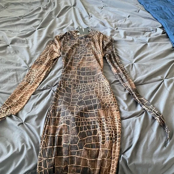 Fashion Nova | Dresses | Mel Mesh Mini Dress | Poshmark